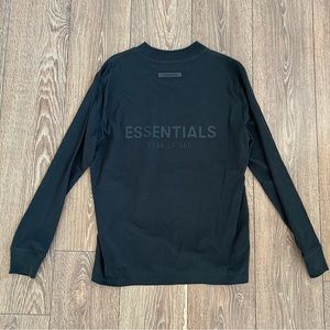 Fear of God FOG Essentials Black Long Sleeve
